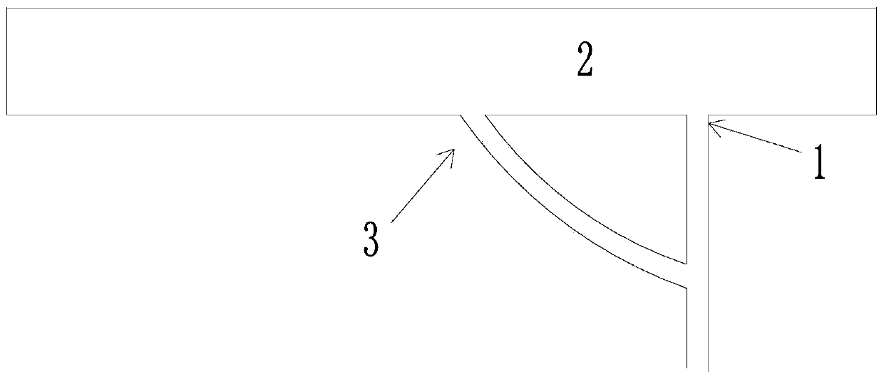 Method for excavating and supporting subway station tunnel by adopting underground excavation construction channel