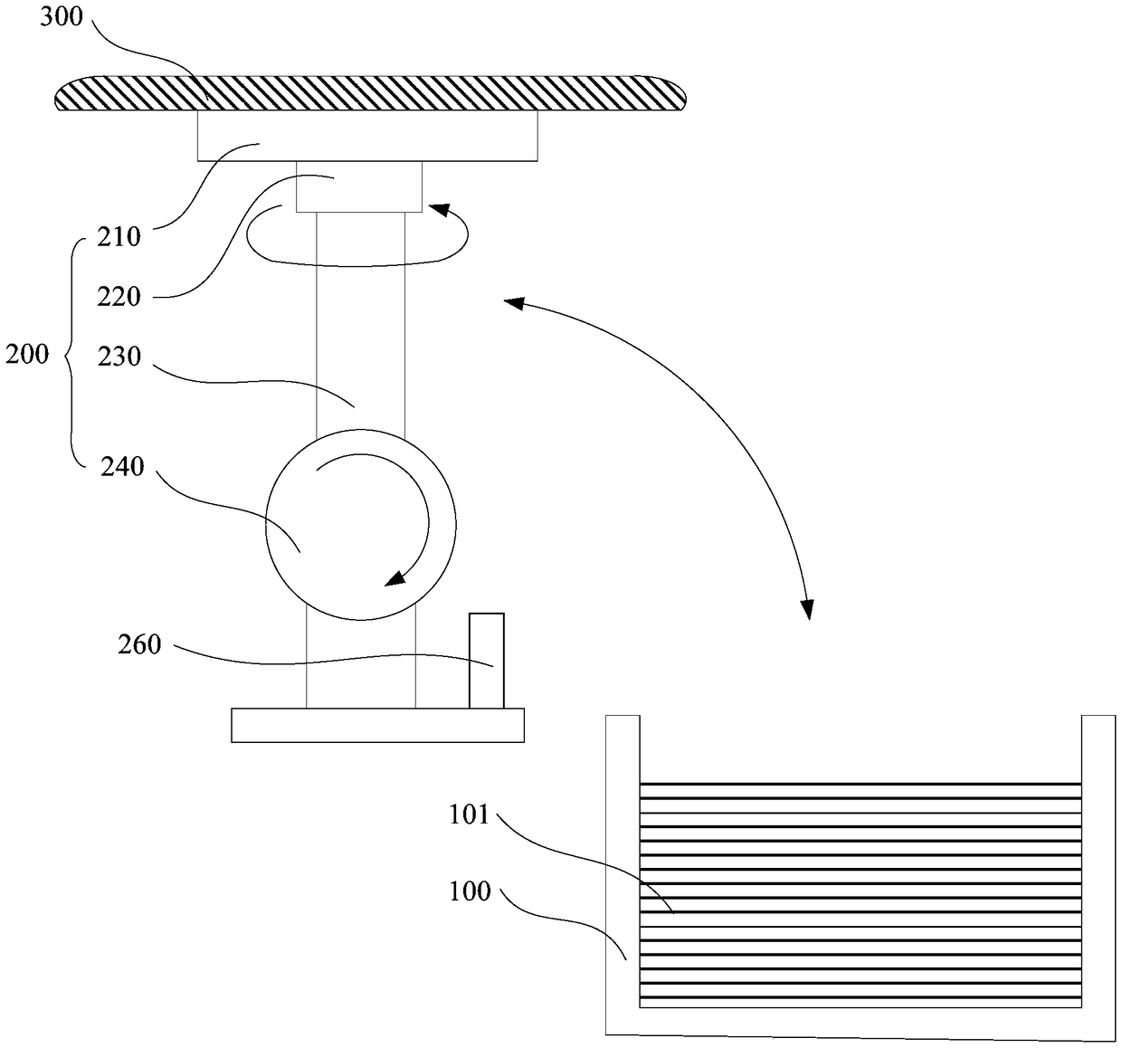 Wafer cleaning device