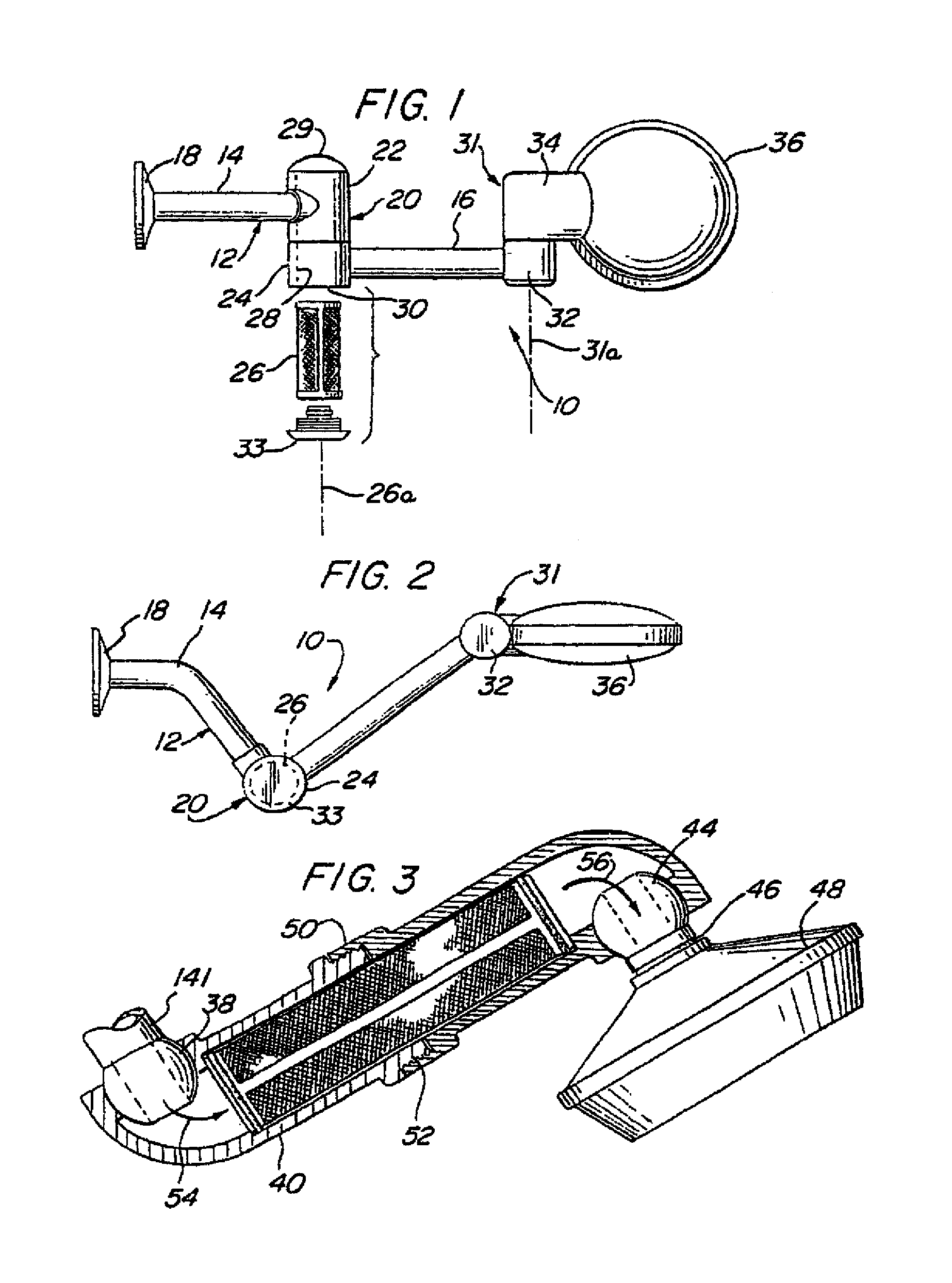 Filtered shower arm