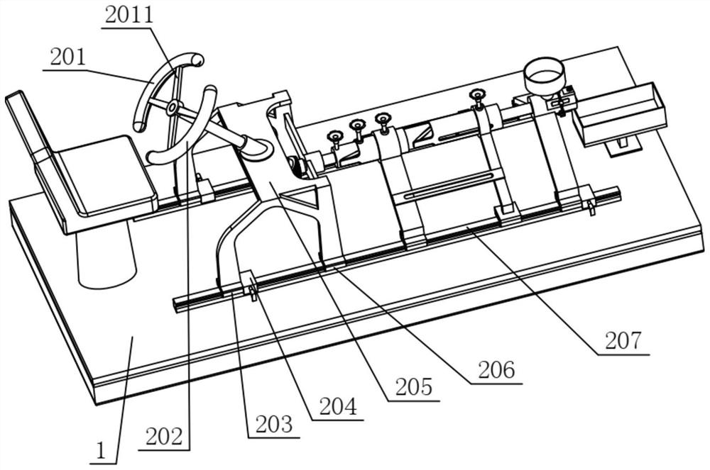 A computer scoring upper limb rehabilitation training device