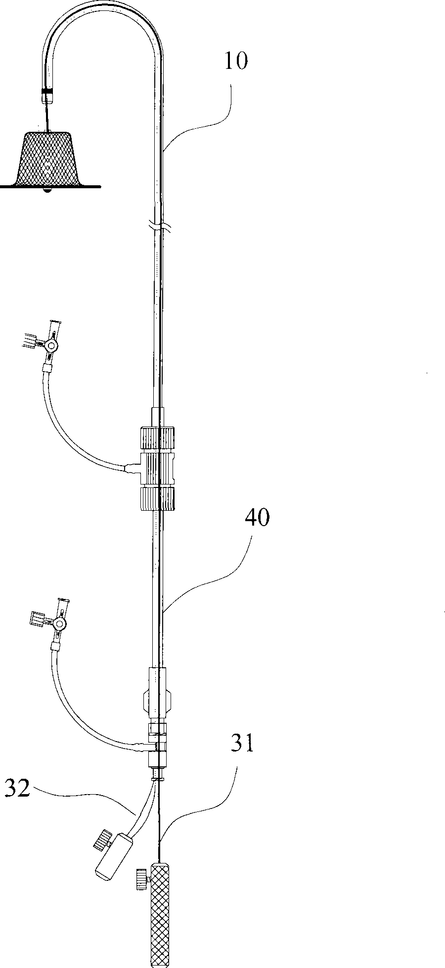 Flexible releasing conveying system