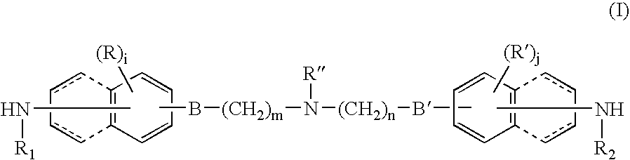 Bridge compound with N, N-dialkylamino group and application thereof