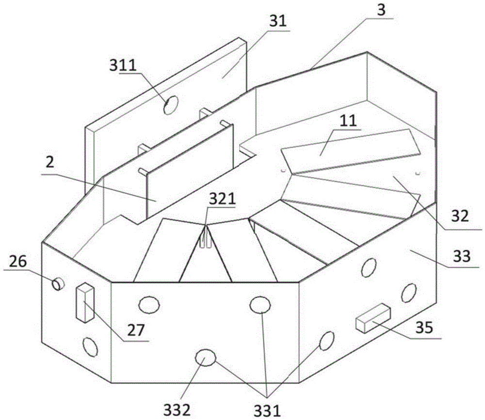 Full-automatic laser tunnel section convergence instrument and measuring method