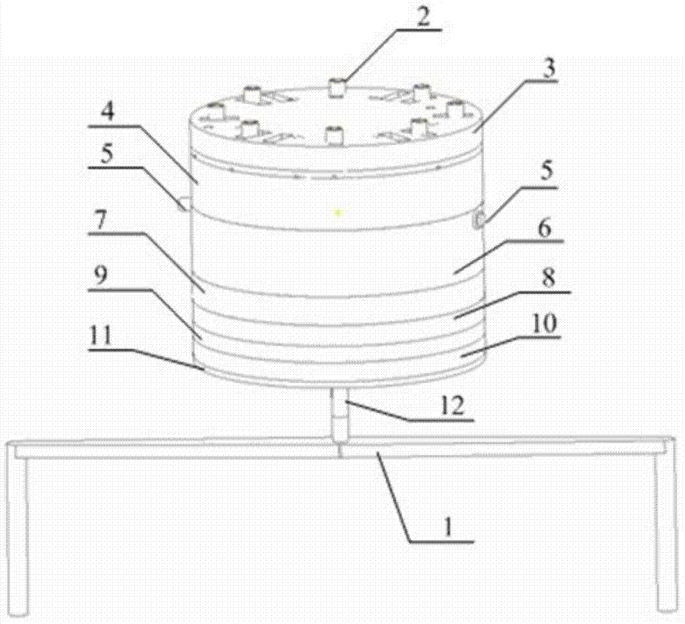 Multi-shaft synchronous tightening equipment for wheel bolts