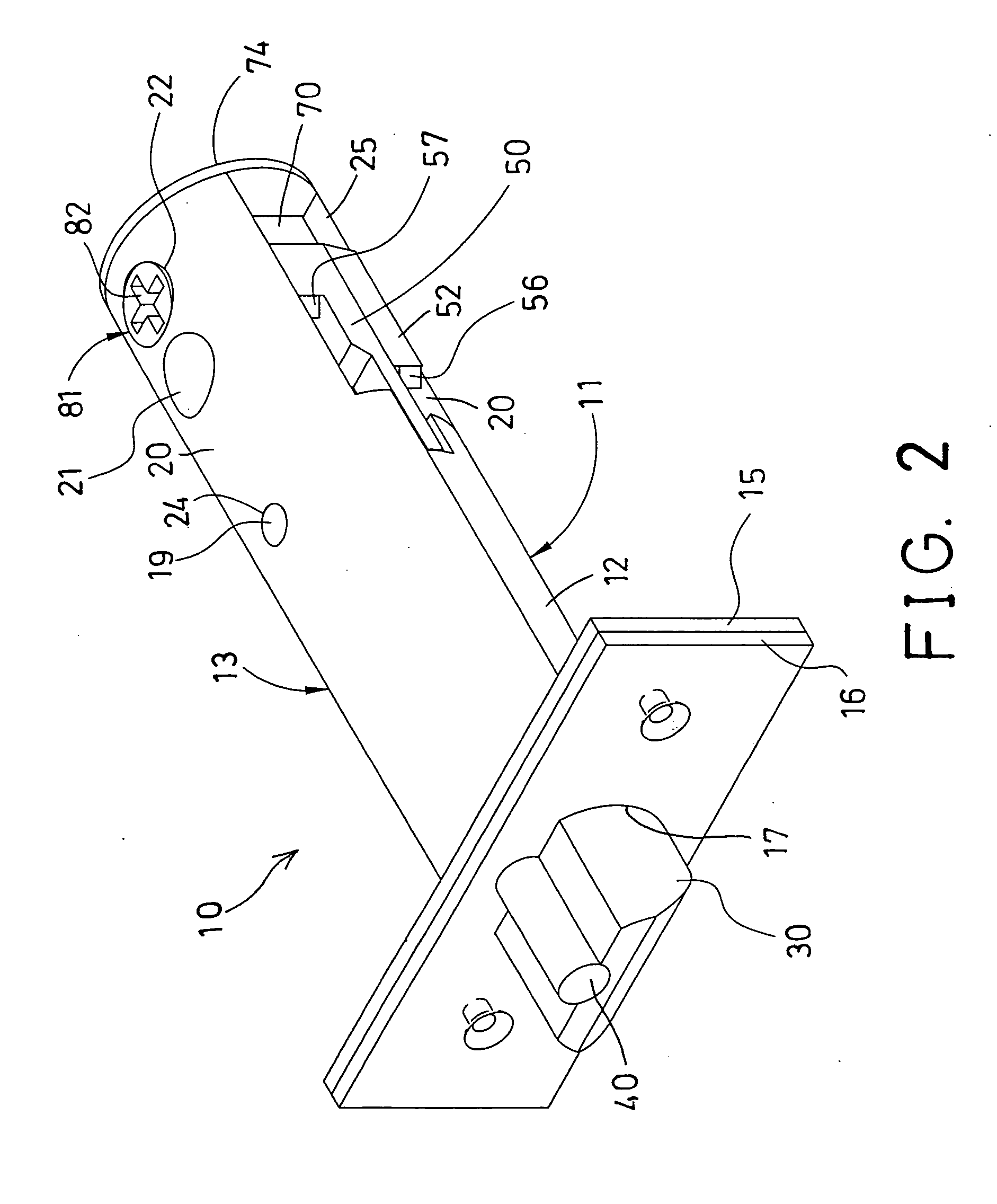 Tubular door lock having selective actuators