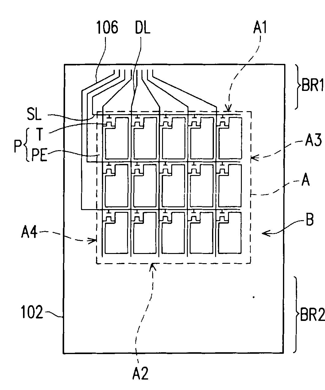 Touch control display panel