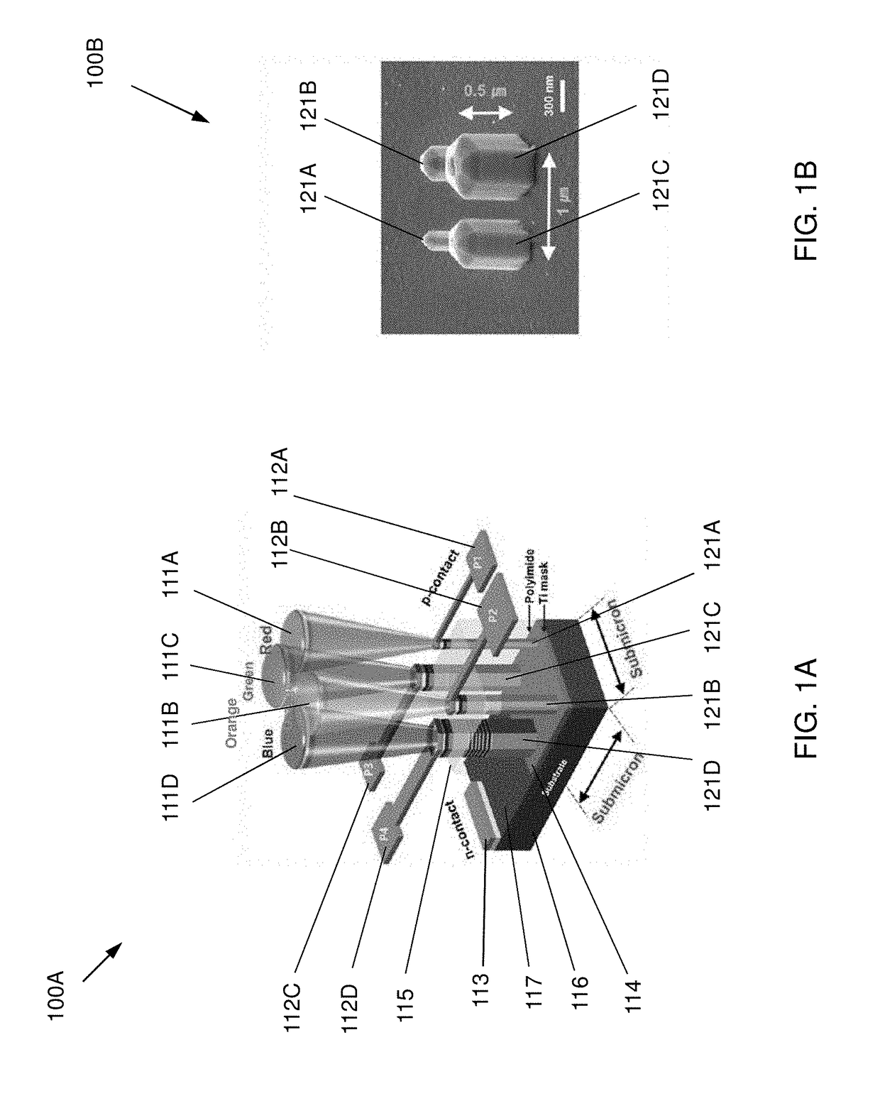 Monolithically Integrated InGaN/GaN Quantum Nanowire Devices