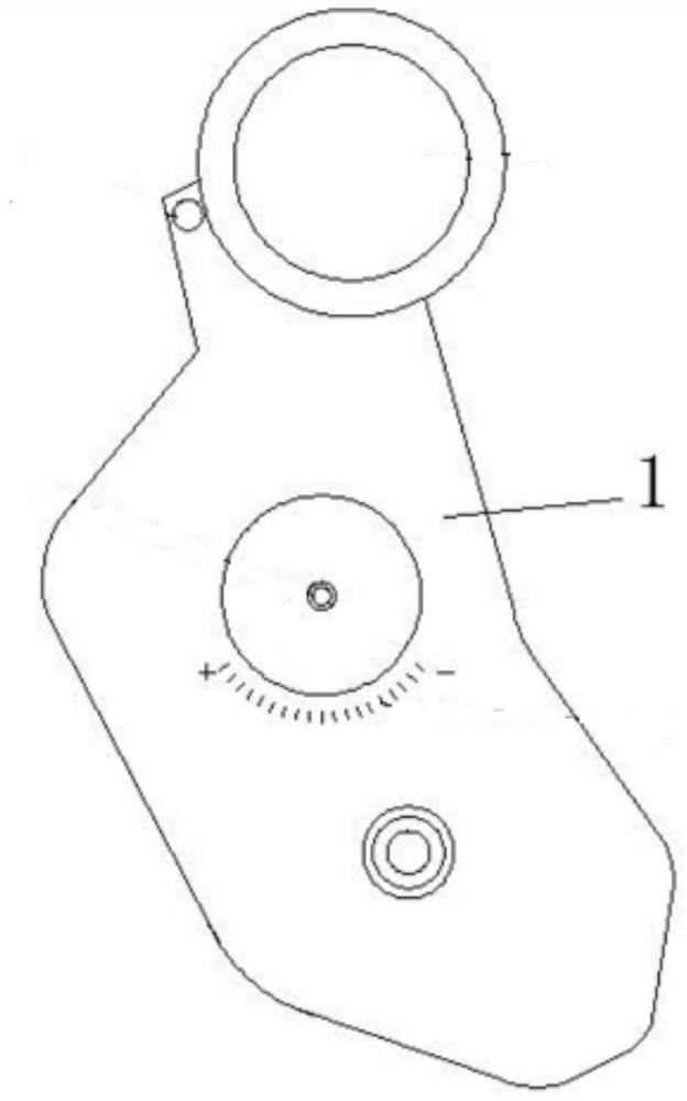 A fine-tuning mechanism with a lockable balance wheel and fast and slow needles