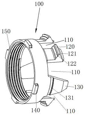 Sealing connecting mechanism