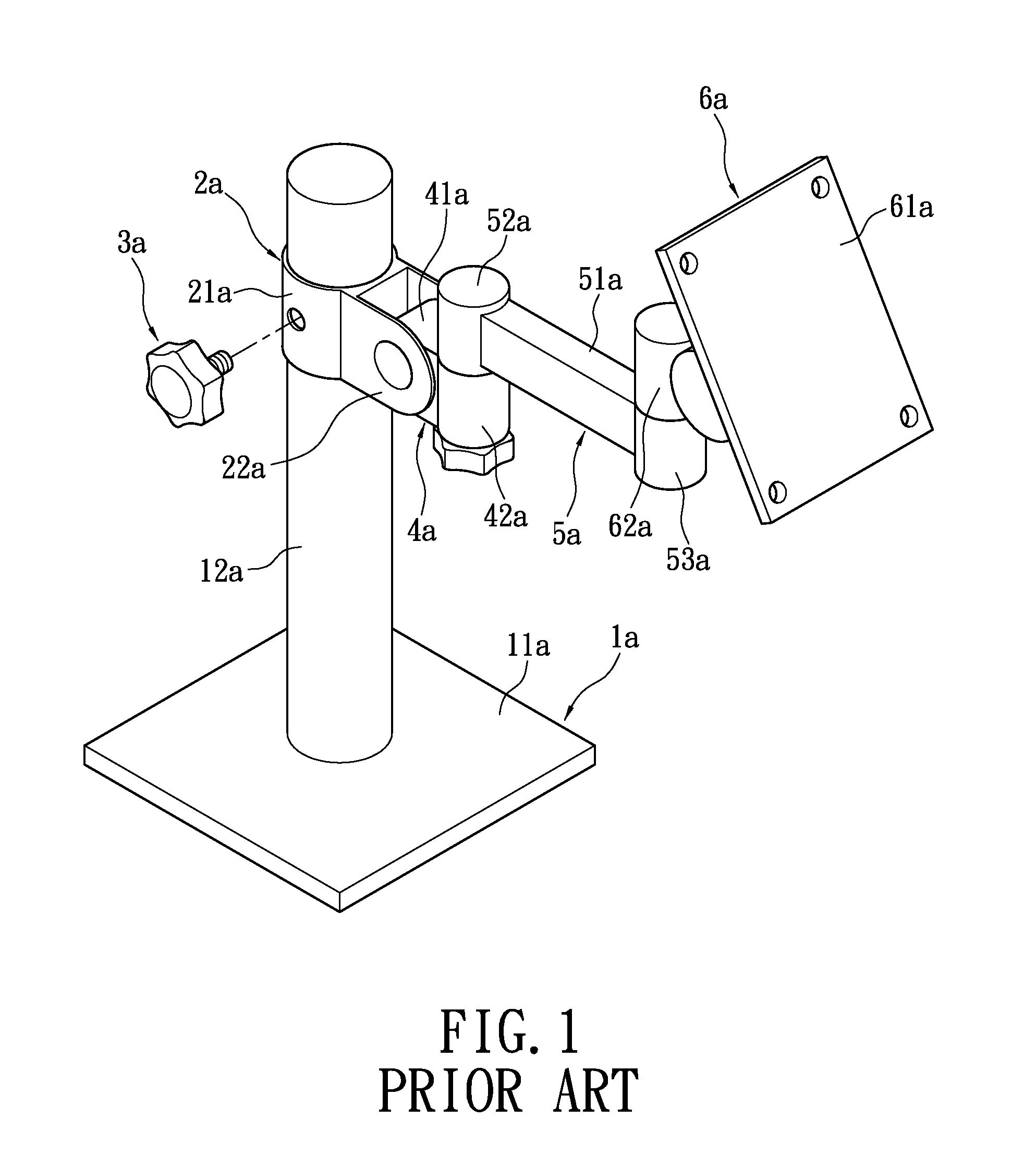 Support frame with an adjustable mechanism