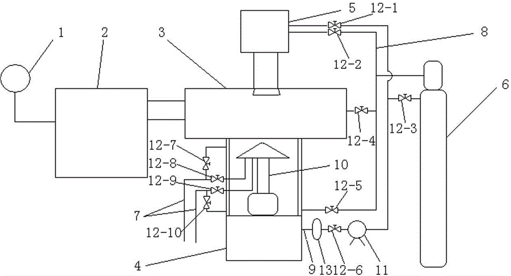 Device for preparing metal powder by inert gas shielded plasmas