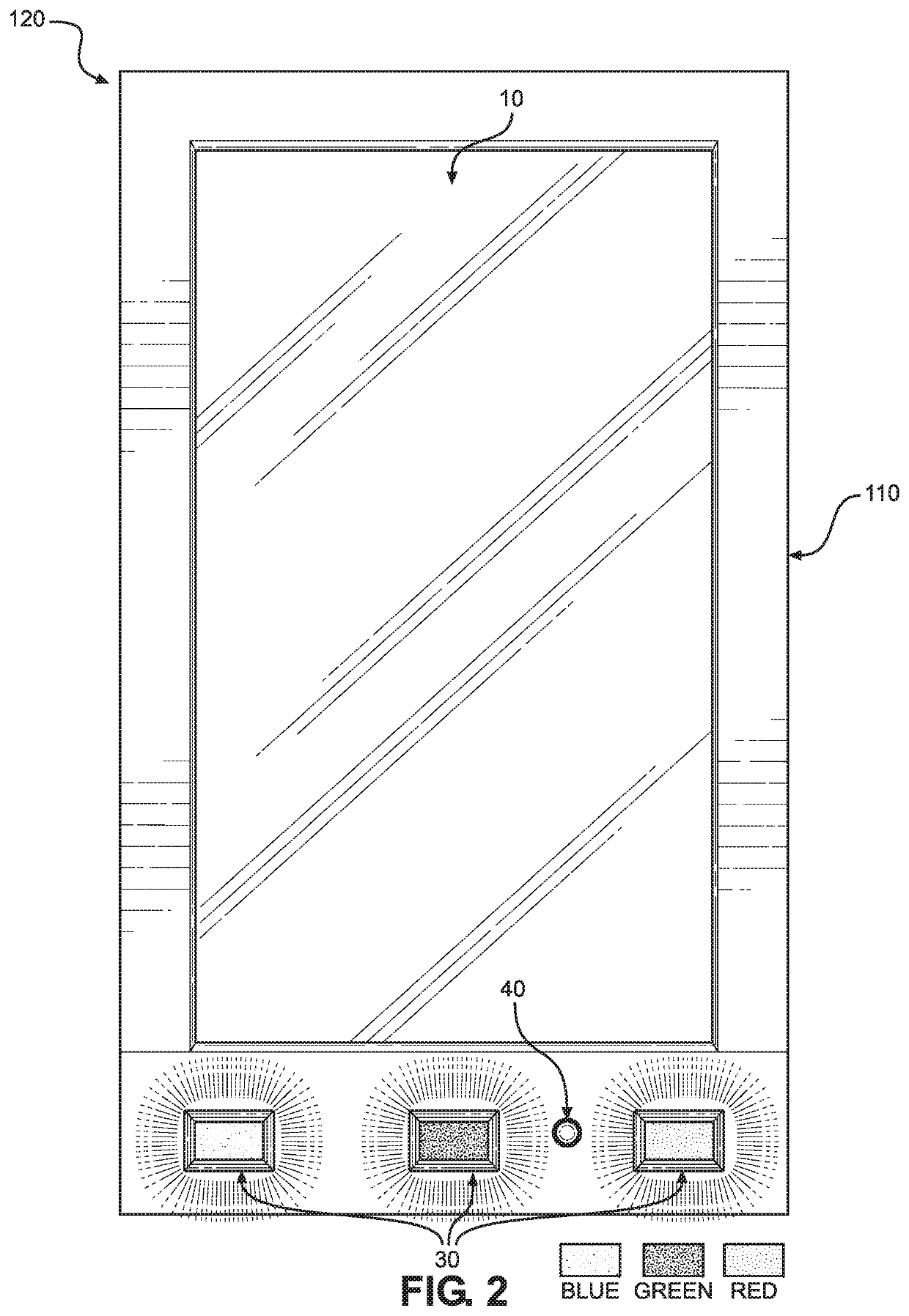 Interactive device for displaying personalized content for aiding in the care of assisted living