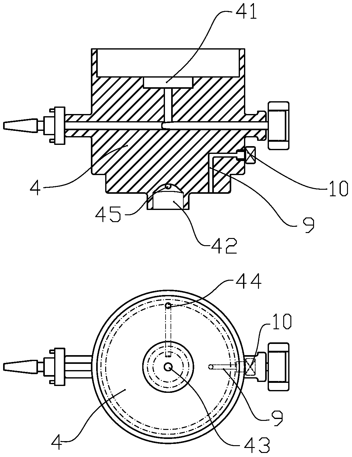 Wall-mounted oxygen inhalator