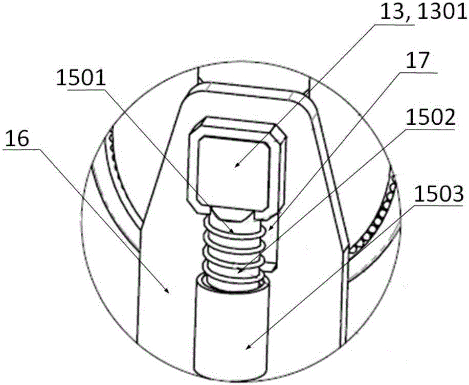 Auxiliary press roller and forming machine connector press roller with same