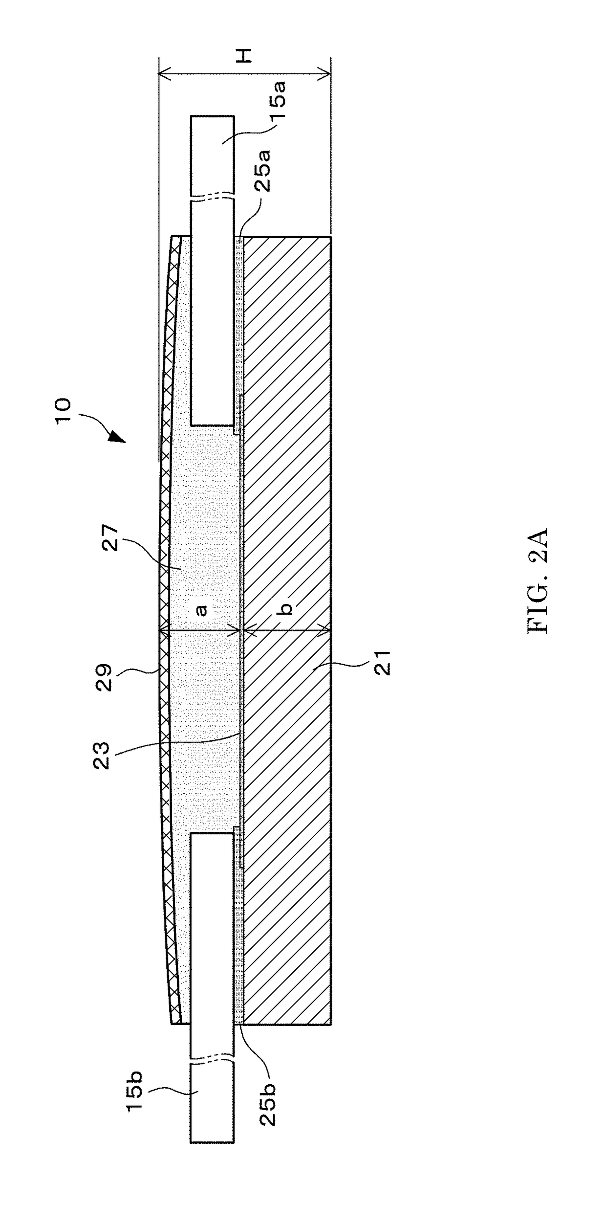 Platinum temperature sensor element