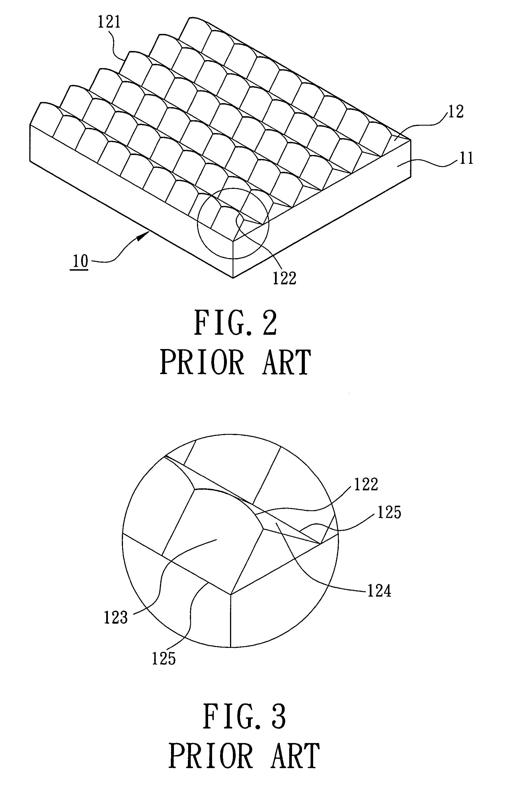 Brightness enhancement film having curved prism units