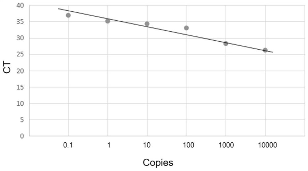 Quantitative determination method of vaccinia virus lister strain based on ddPCR