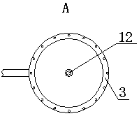 A kind of deactivated Raney nickel catalyst green recovery treatment device and recovery method