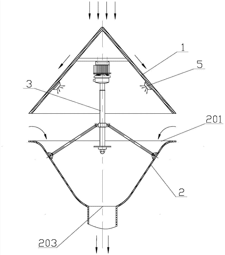 A method for sizing granular materials and a sizing device