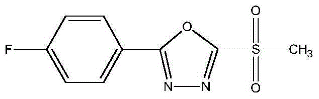 Compound composition containing methanesulfonyl bacteria oxazole and preparation