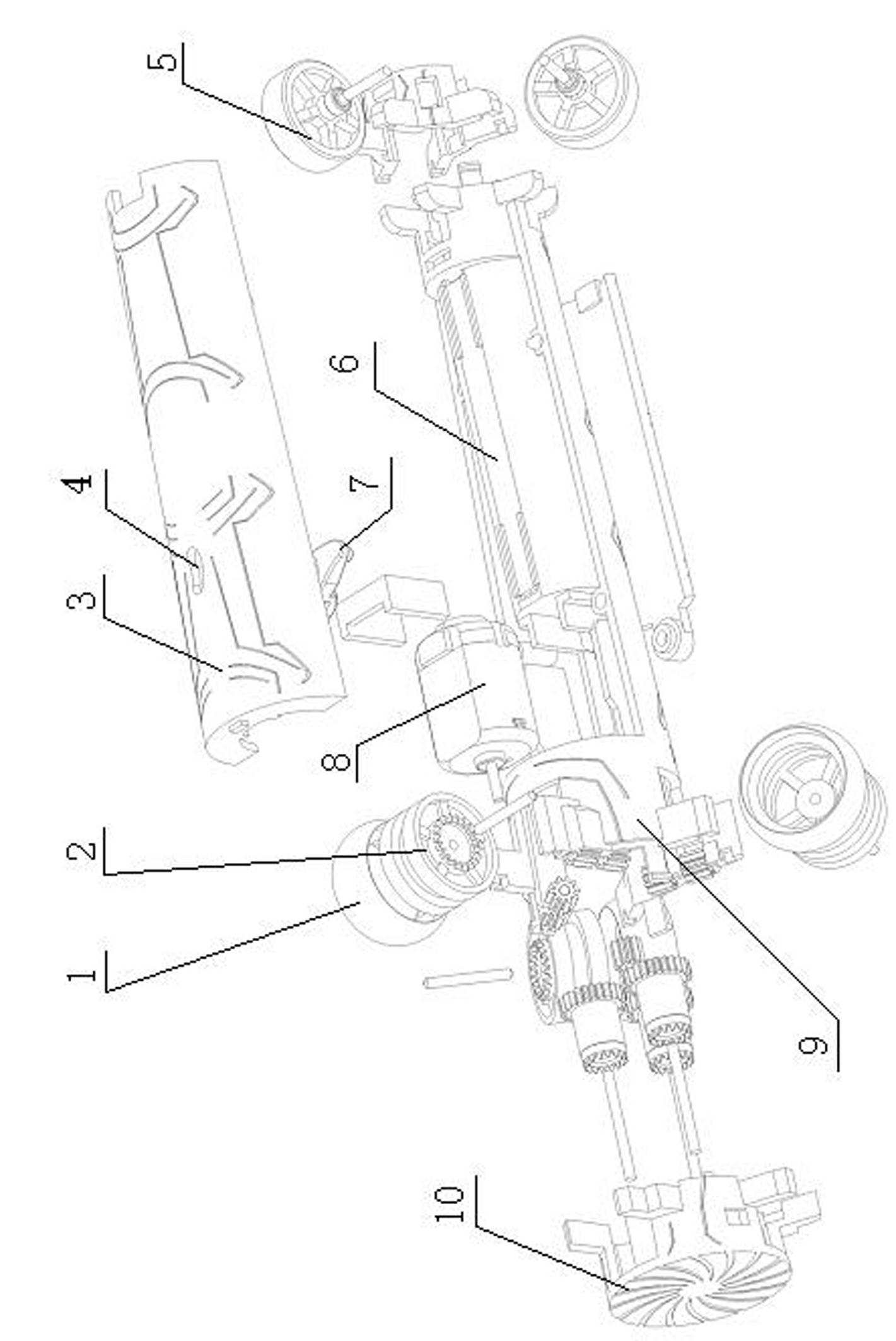 Pipeline vehicle