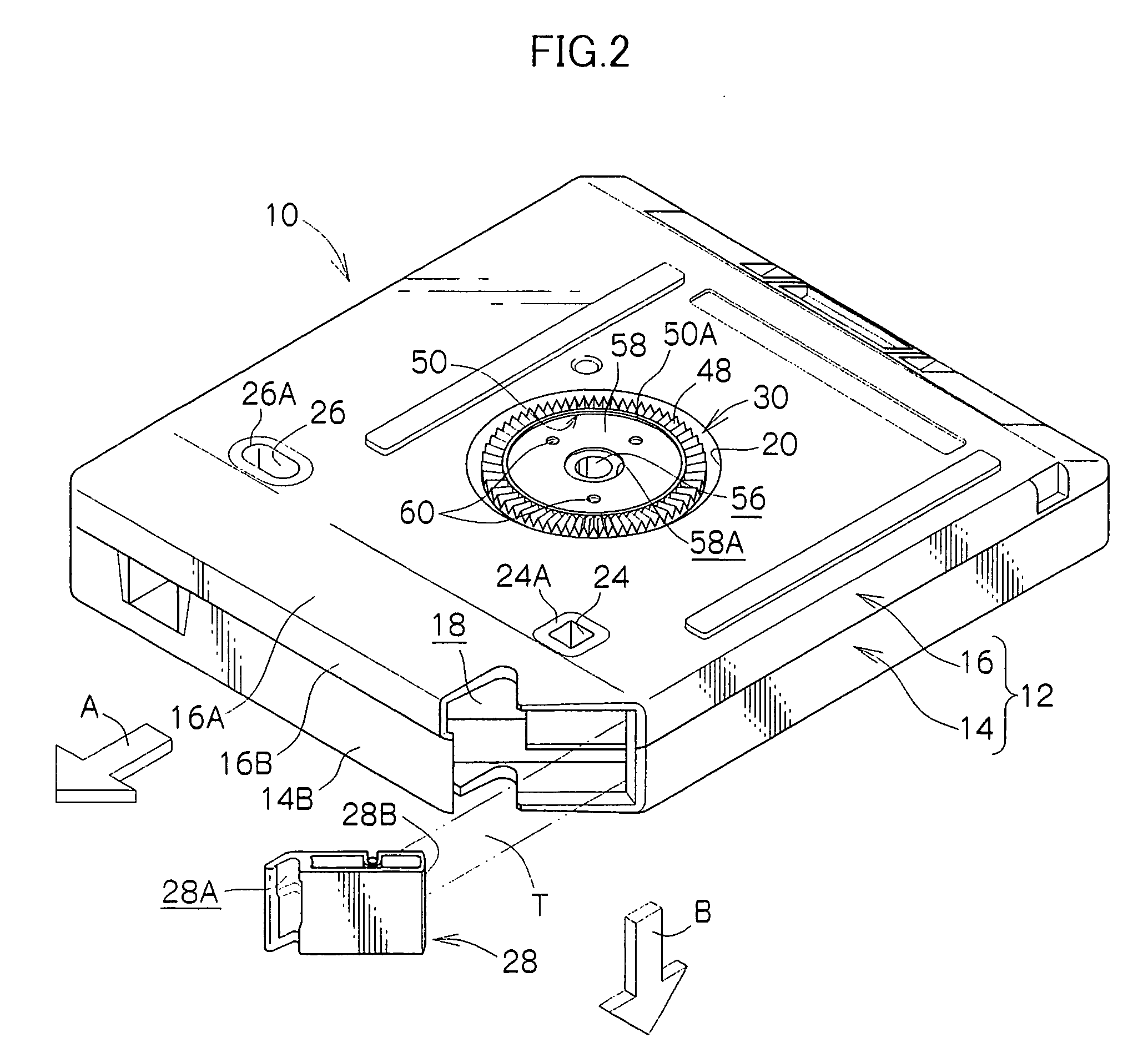 Recording tape cartridge