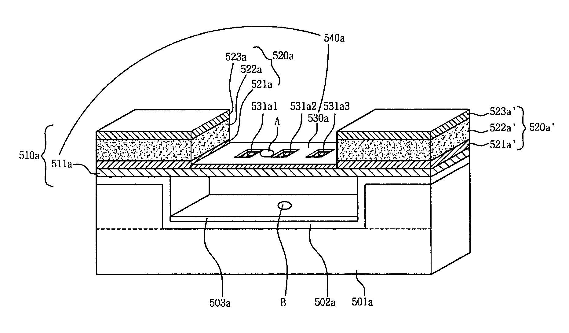 Open hole-based diffractive light modulator