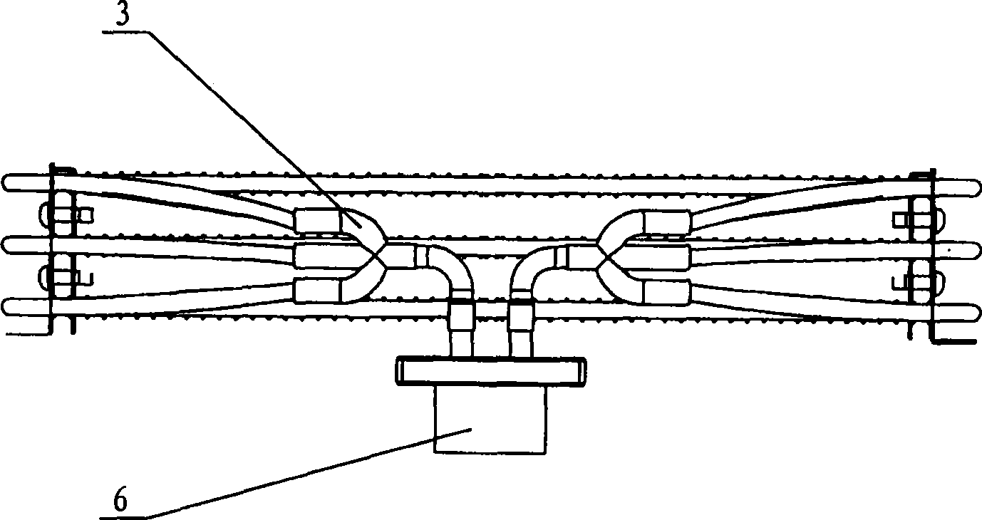 Heat pipe device for electronic refrigerator and making method thereof