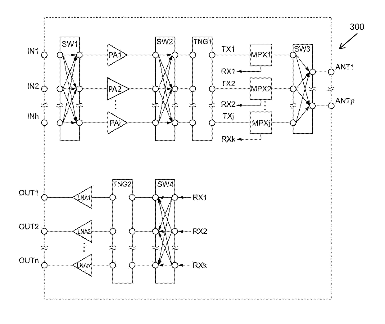 Multi-band power amplifier module