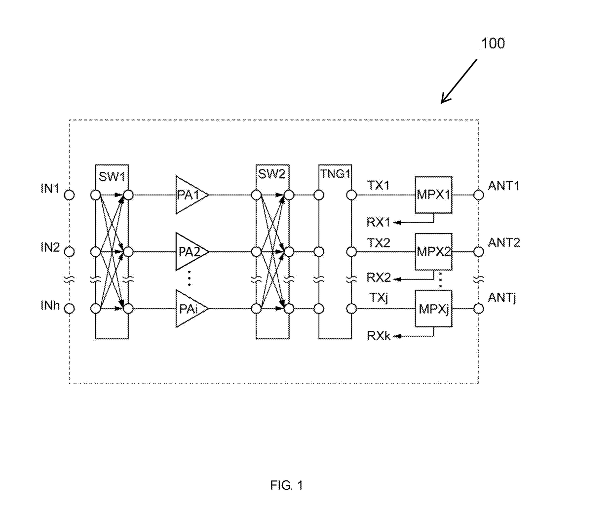 Multi-band power amplifier module