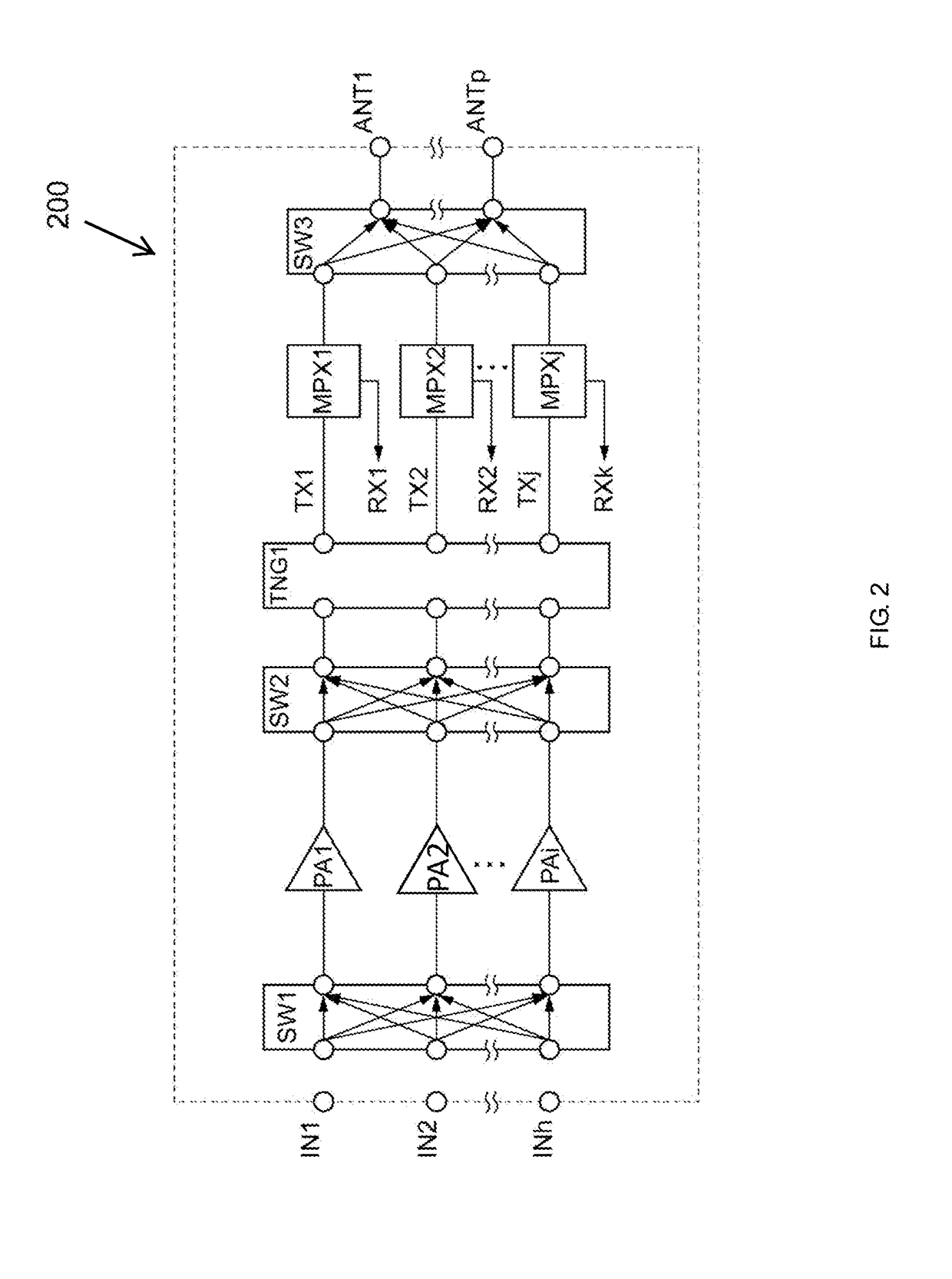 Multi-band power amplifier module