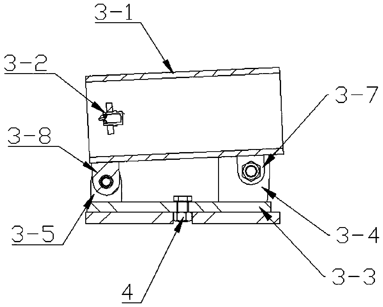 Coal cutter secondary negative pressure dust fall device