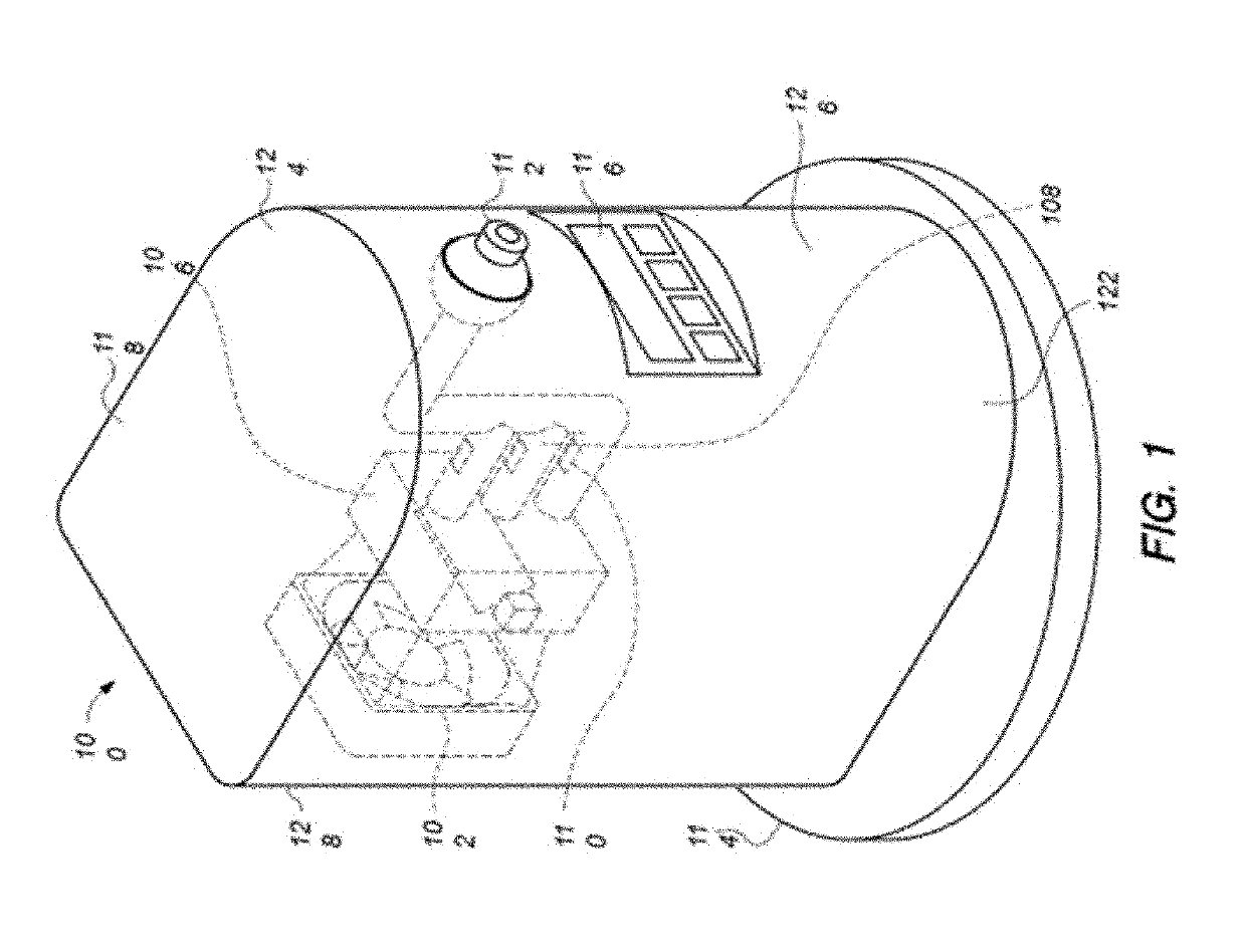 System and Method for Modulating a Light-Emitting Peripheral Device Based on an Unscripted Feed Using Computer Vision