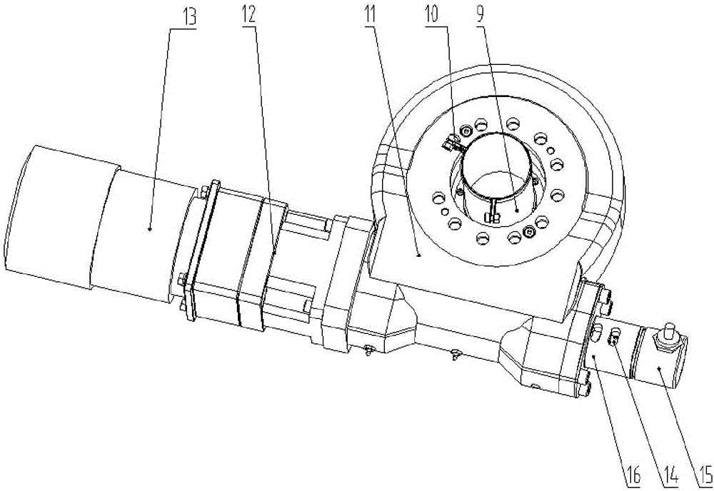 Power servo electric drive system