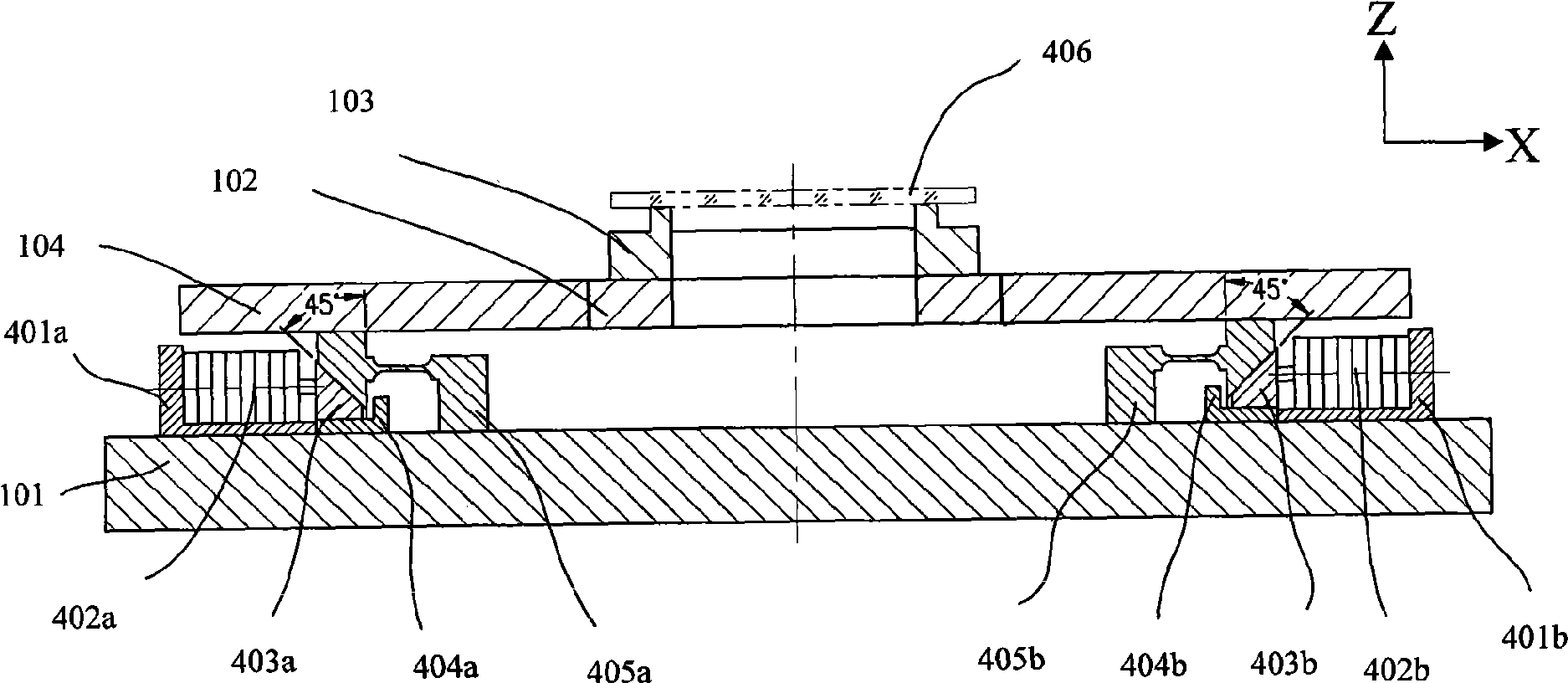 Precise positioning platform with six freedom of motion