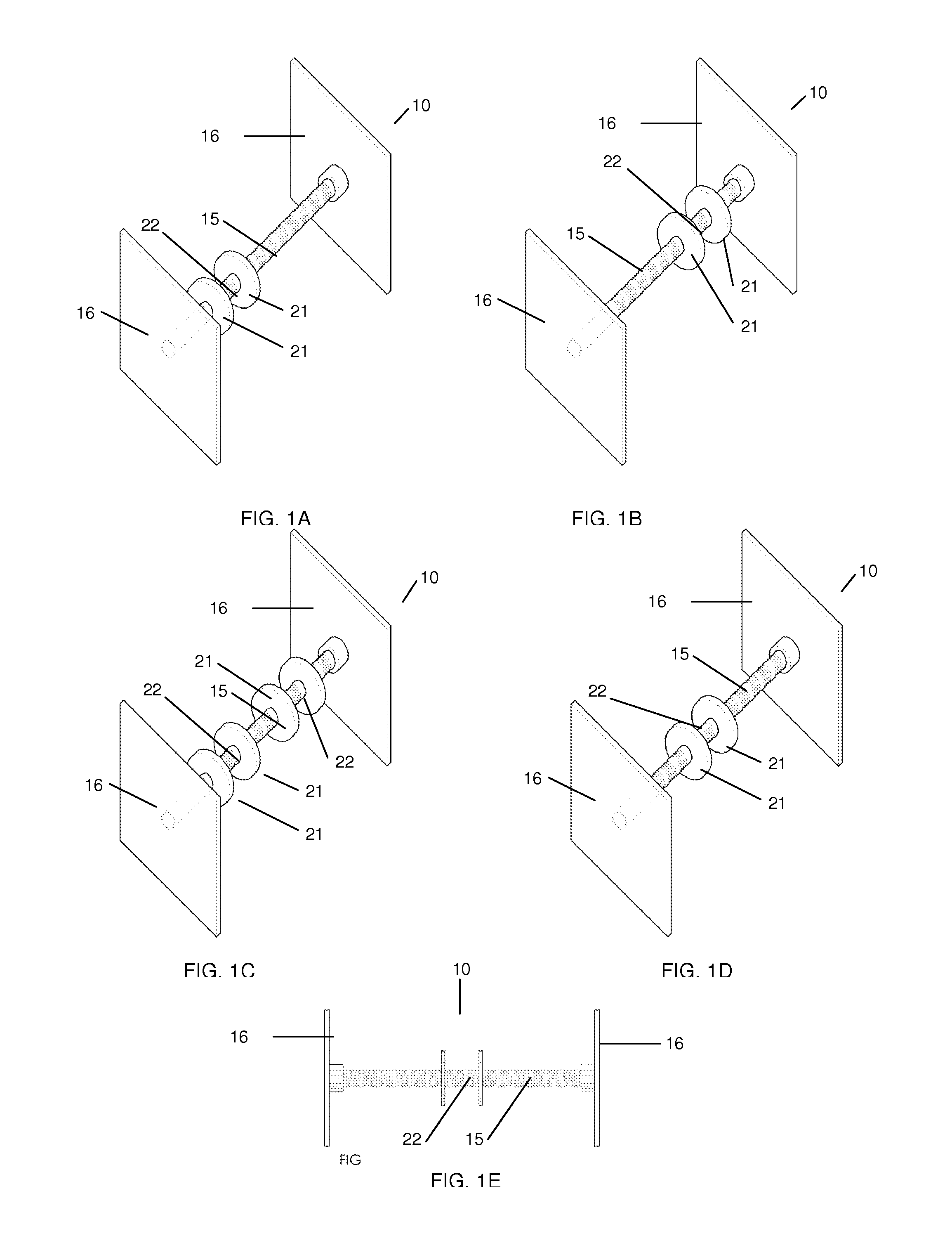 Holding Units for Stay in Place Molds