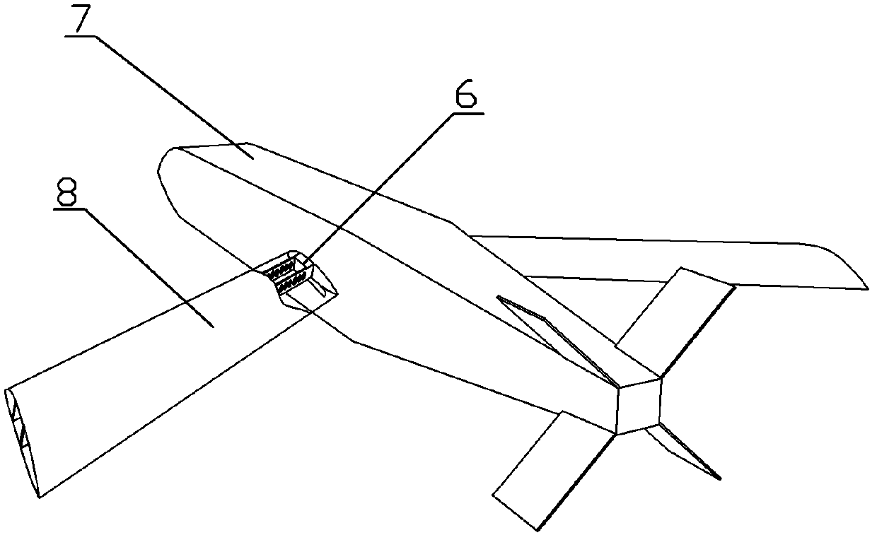 Wing folding mechanism suitable for folding wing at any angle