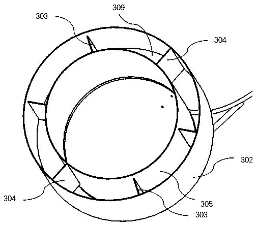 External gas-liquid cabin and wave energy power generation device