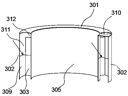 External gas-liquid cabin and wave energy power generation device