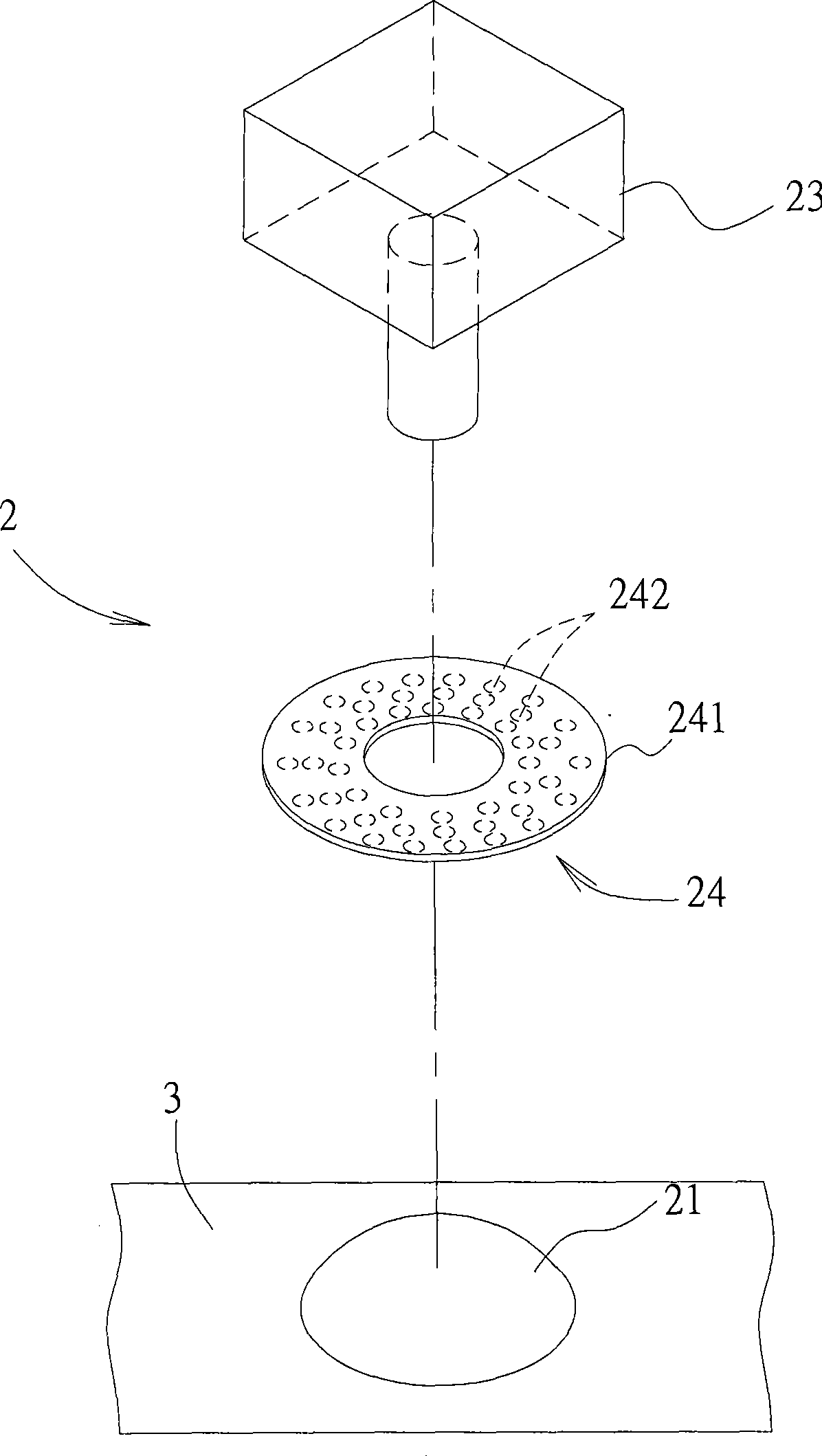 Curve lens detection system