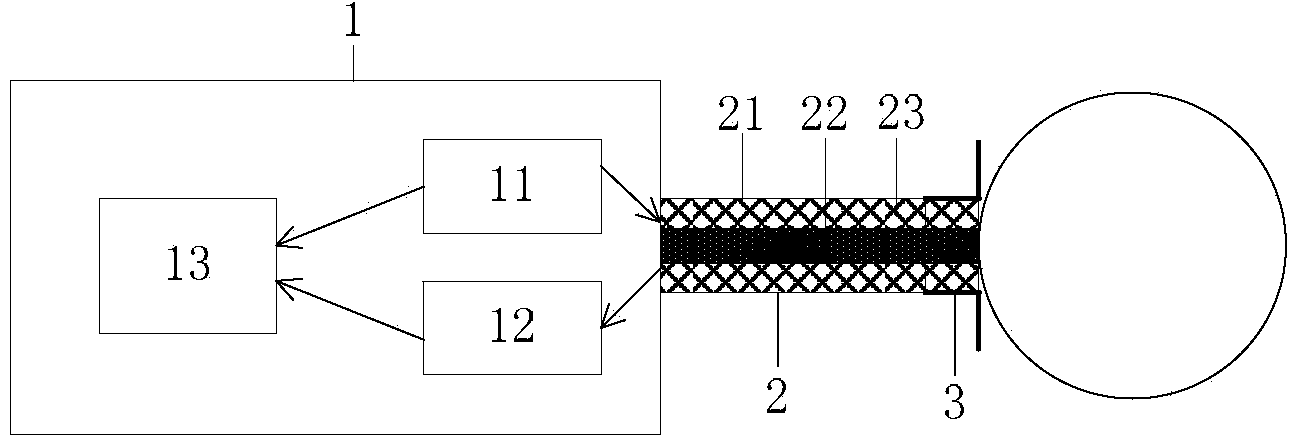 Device and method for carrying out microwave nondestructive measurement on characters of fruit and vegetable