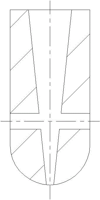 Process for on-line cleaning to double rotational flow gas burner