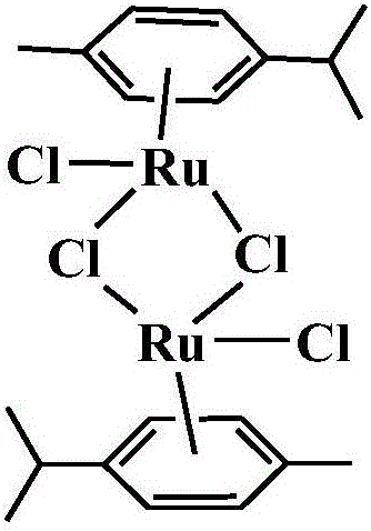 Phthalocyanine-aryl ruthenium compound and preparation method and application thereof