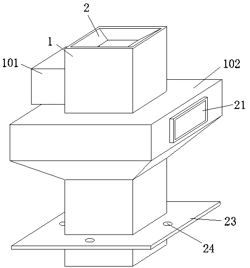 Feeding device for beef pickling