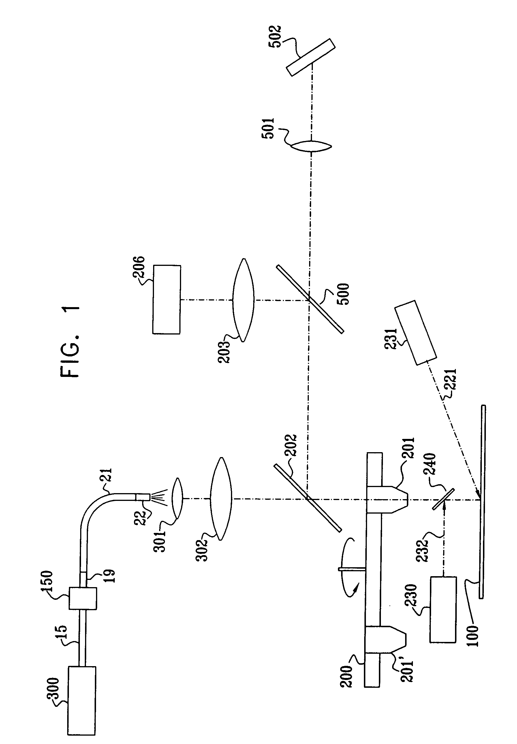 Fiber optical illumination system