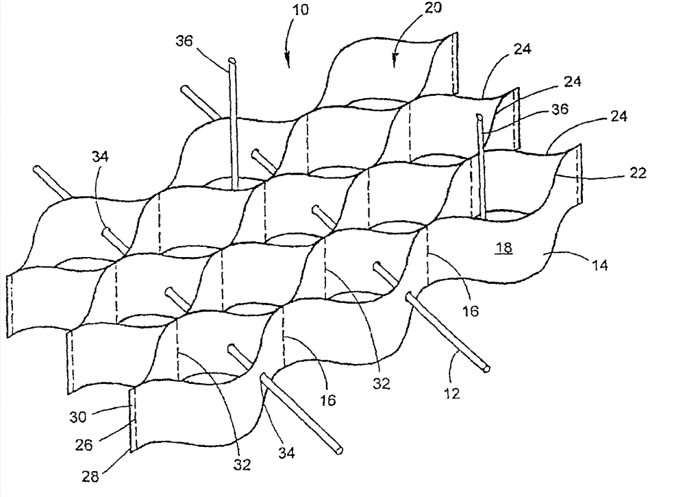 High performance geosynthetic article