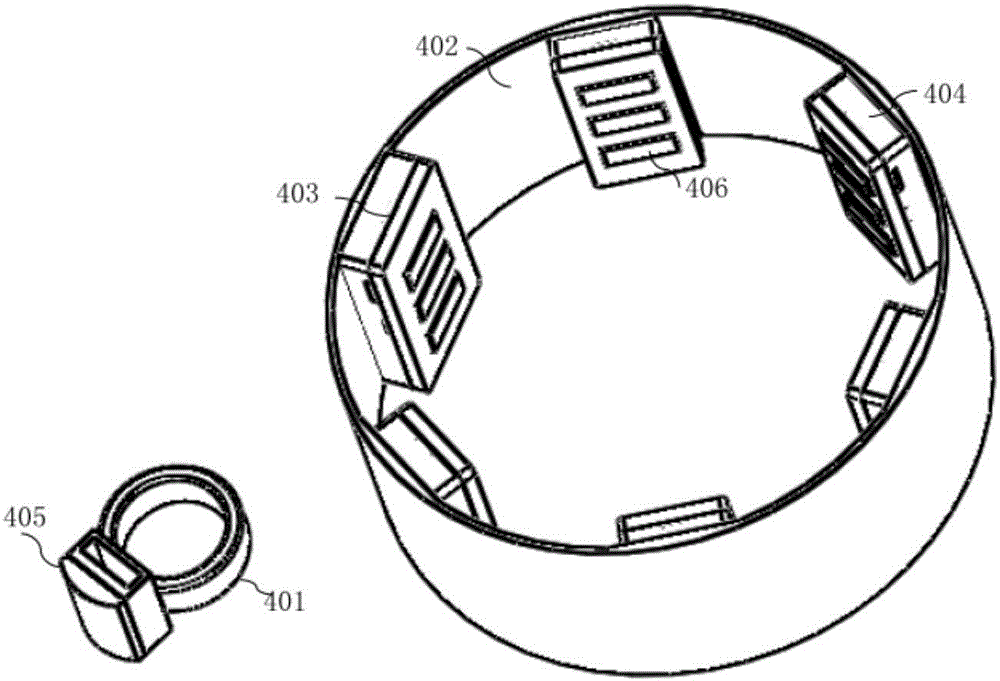 Wearable gesture language recognition device and gesture language translation method