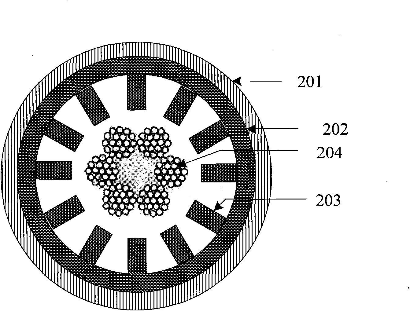 Steel wire rope damage detection method based on electromagnetic chromatography imaging technique