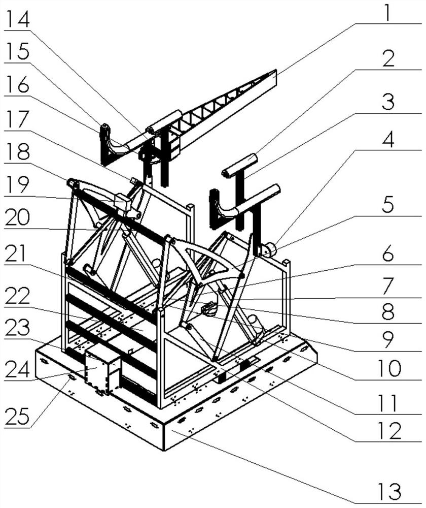 Assisted standing device and method based on indoor positioning and artificial intelligence