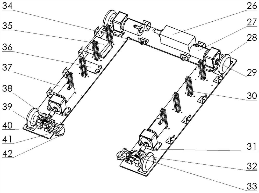 Assisted standing device and method based on indoor positioning and artificial intelligence